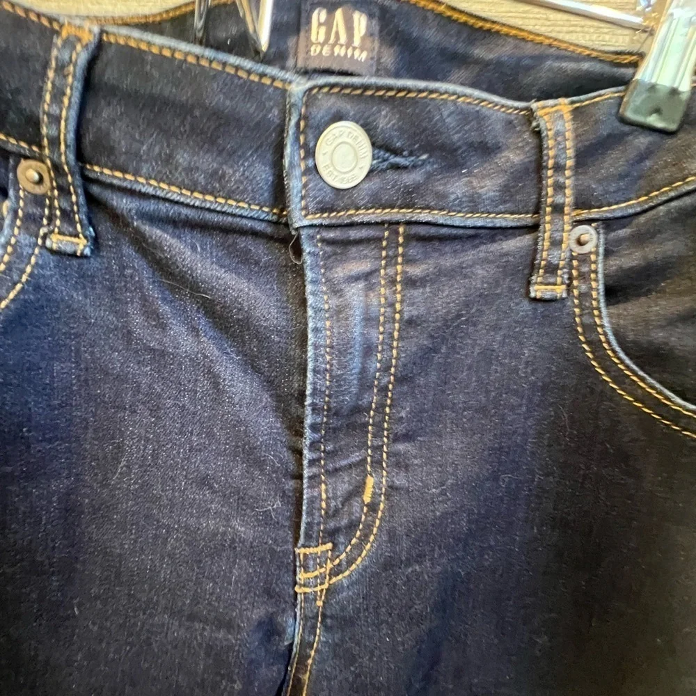 14p 14 petite 32 gap curvy true skinny dark wash jeans